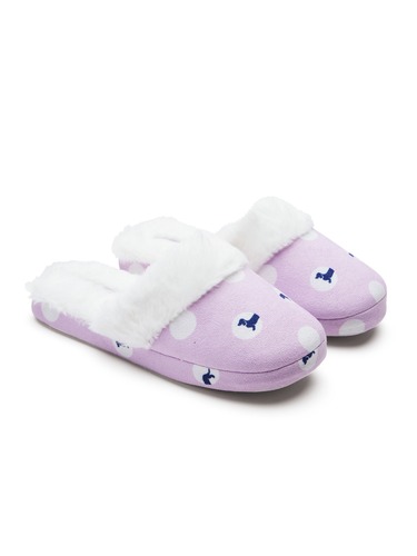 Lilac Penny Spot Scuff