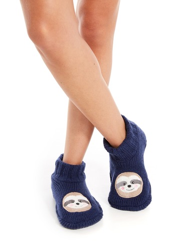 Sloth Bootie Socks
