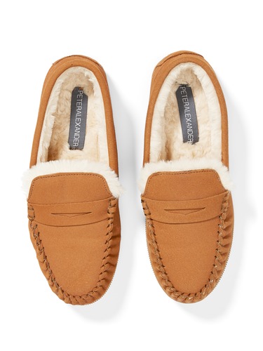 Mens Suede Moccasin