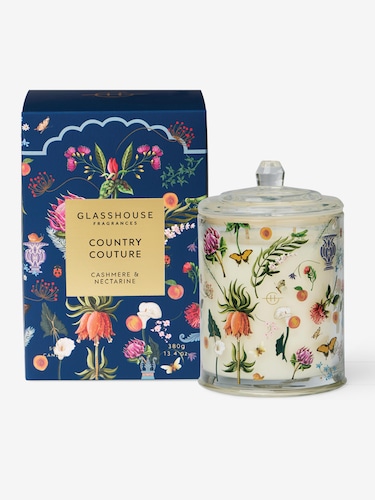 Glasshouse Fragrances Limited Edition Country Couture 380G Candle                                                               